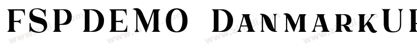 FSP DEMO   DanmarkUR字体转换